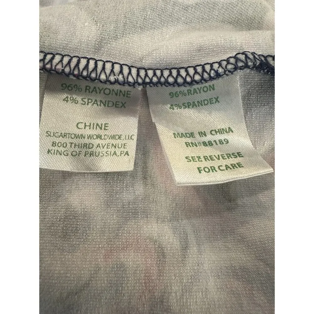 LILLY PULITZER Lula Romper Summer Shell Print One Piece Ruffle Sleeve Womens XXS - Picture 9 of 11